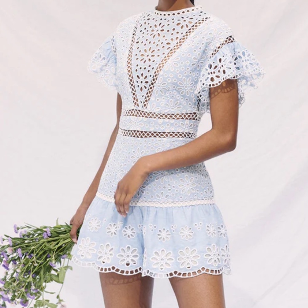 Worn once - Saylor Shanice Romper
